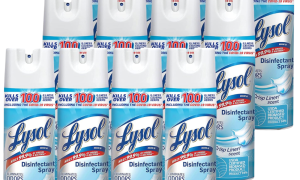 Disinfectant Spray, Crisp Linen Scent, 19 Oz Spray (12/CASE)
